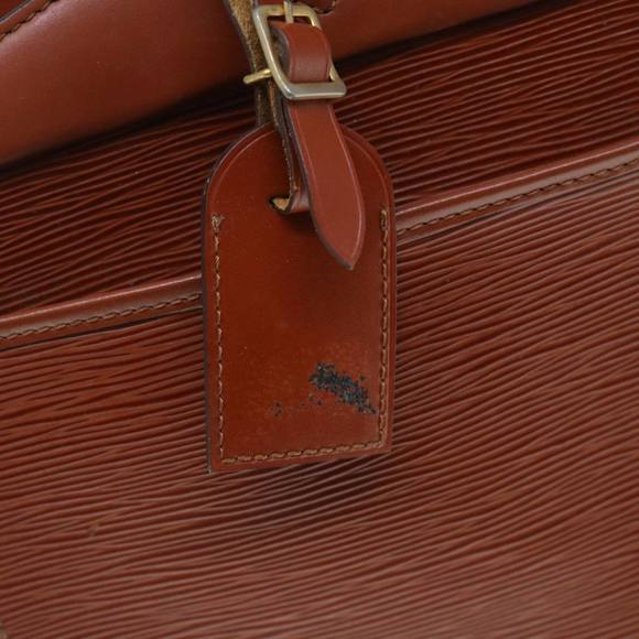 LOUIS VUITTON Epi Riviera Hand Bag Brown M48183 LV Auth 63758 - Picture 9 of 16